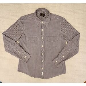 Abercrombie & Fitch Size Small Red Check Shirt Mens S Regular Fit LS Button Up‎